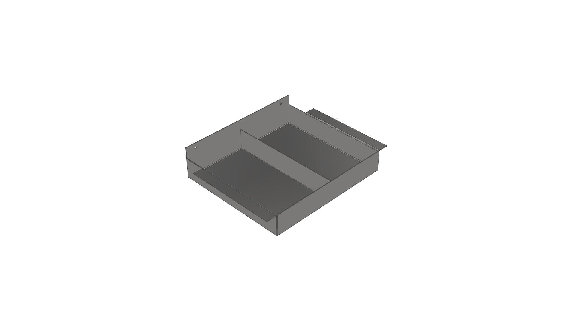 Back Entry Flytec Flush Floor Recessed Screed