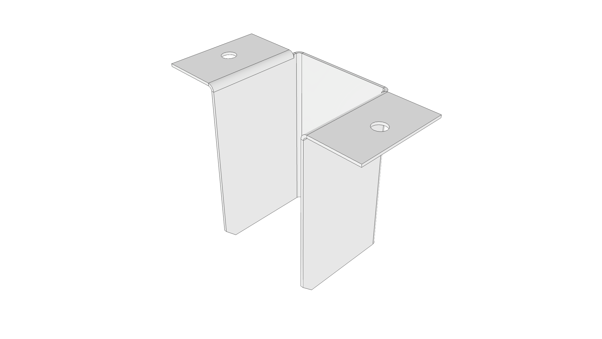 Flange End Flytec Lighting Trunking White