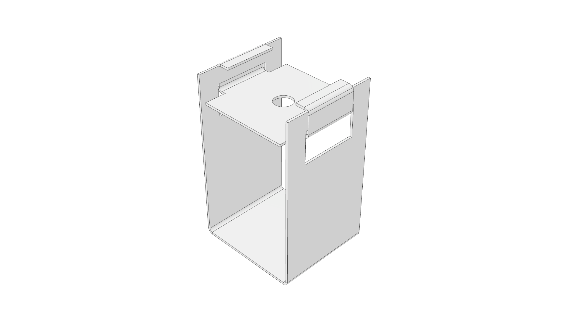 Hanger (10mm hole) Flytec Lighting Trunking White