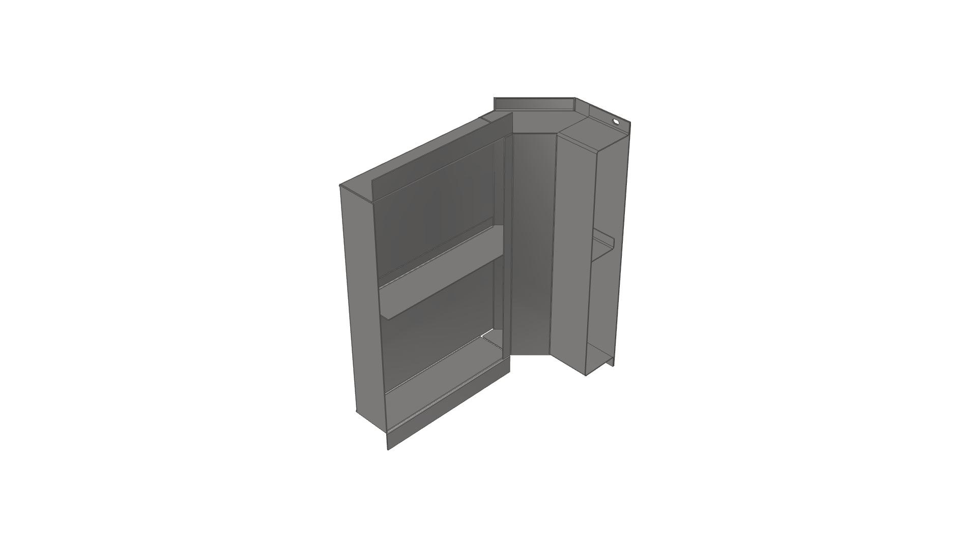 Flytec Back Entry Underfloor Trunking