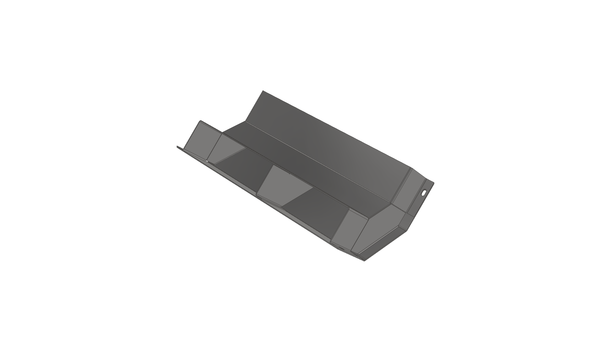 Flytec Internal Square Bend 90° Underfloor Trunking